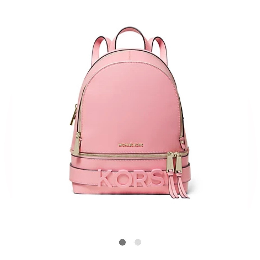 New Michael Kors Rhea Medium Zip Backpack